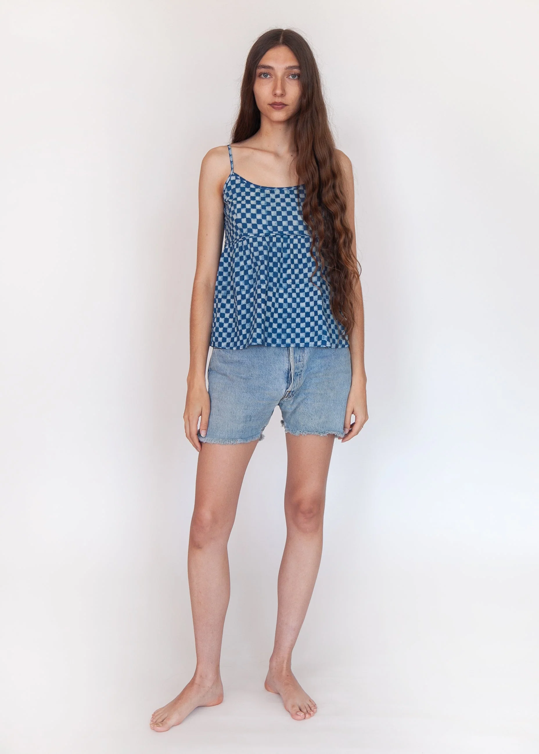 Gaia Ananta Camisole - Natural Indigo - Image 2