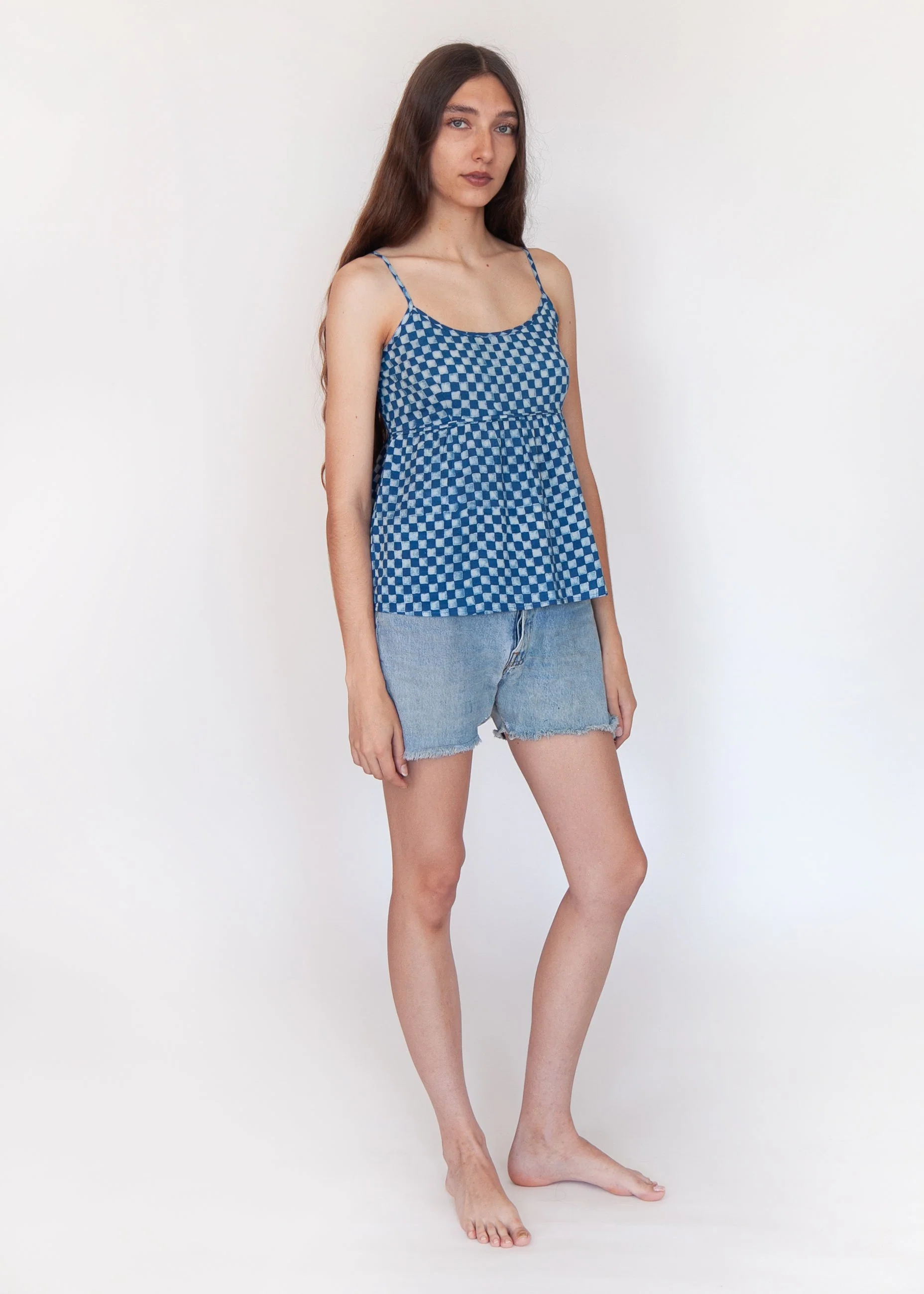 Gaia Ananta Camisole - Natural Indigo - Image 3
