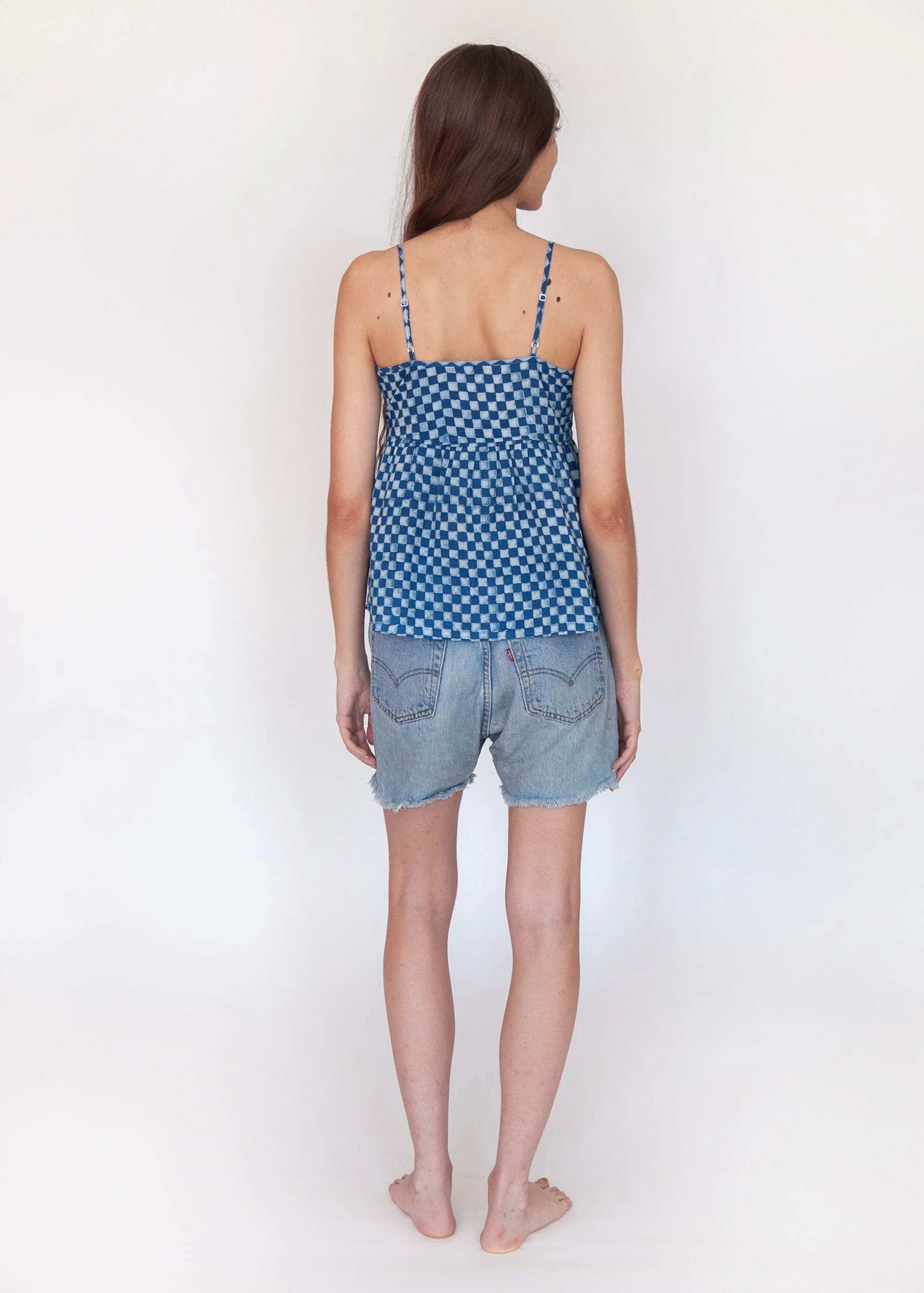 Gaia Ananta Camisole - Natural Indigo - Image 4