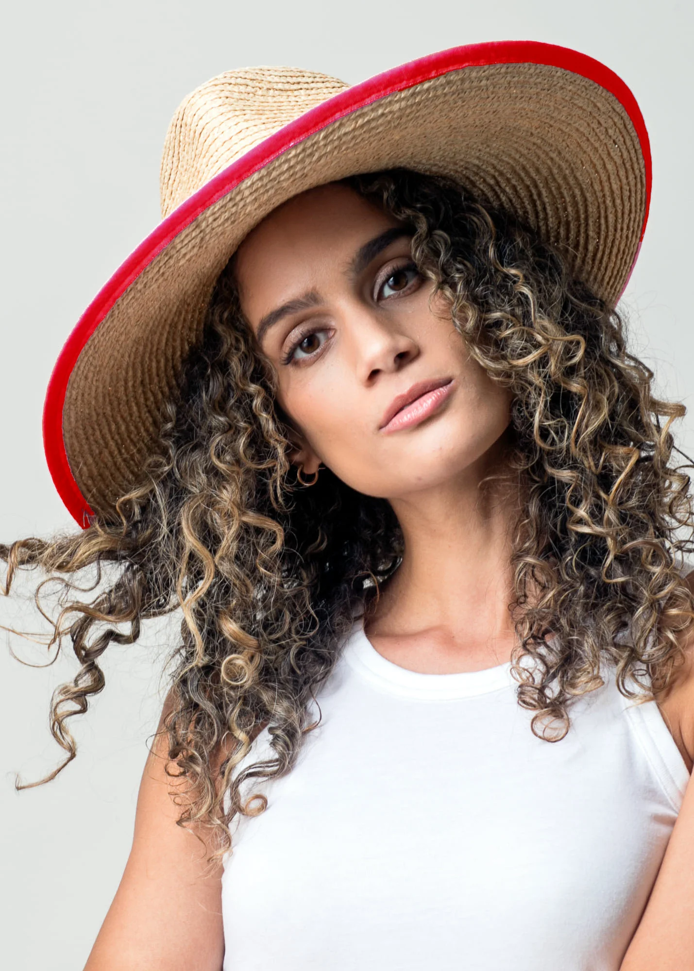Gallie Hat Red Ribbon