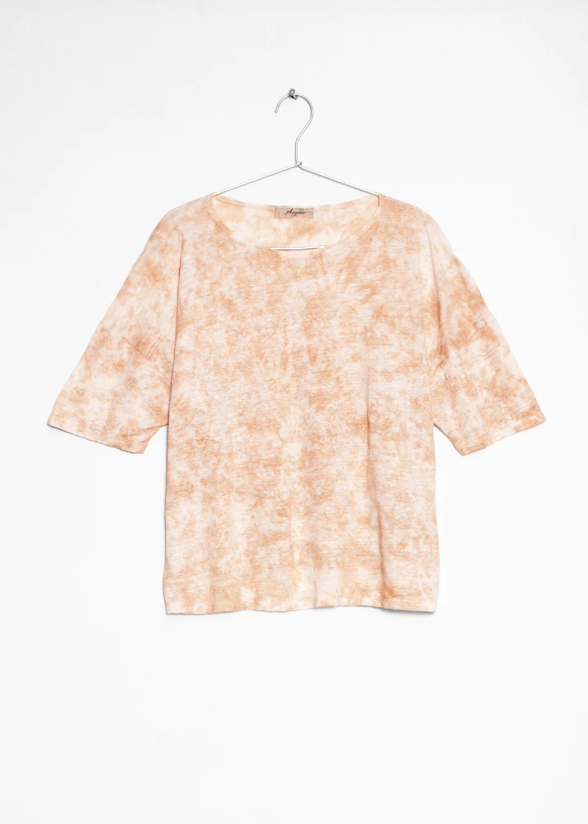Ichi Antiquites Style 163 Tie Dye Jersey Pullover Pink