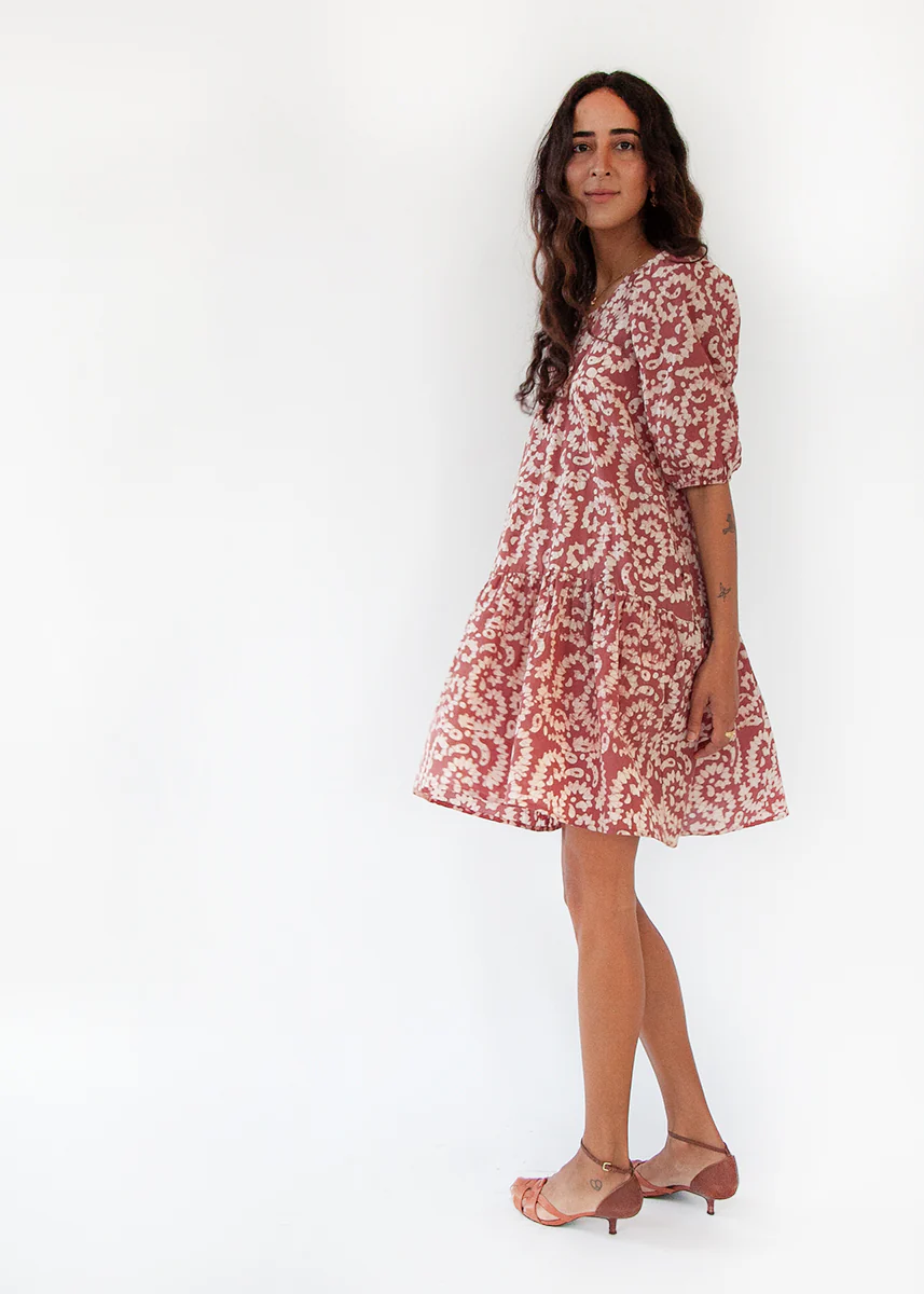 Kenia Nandini Dress - Rust - Image 5