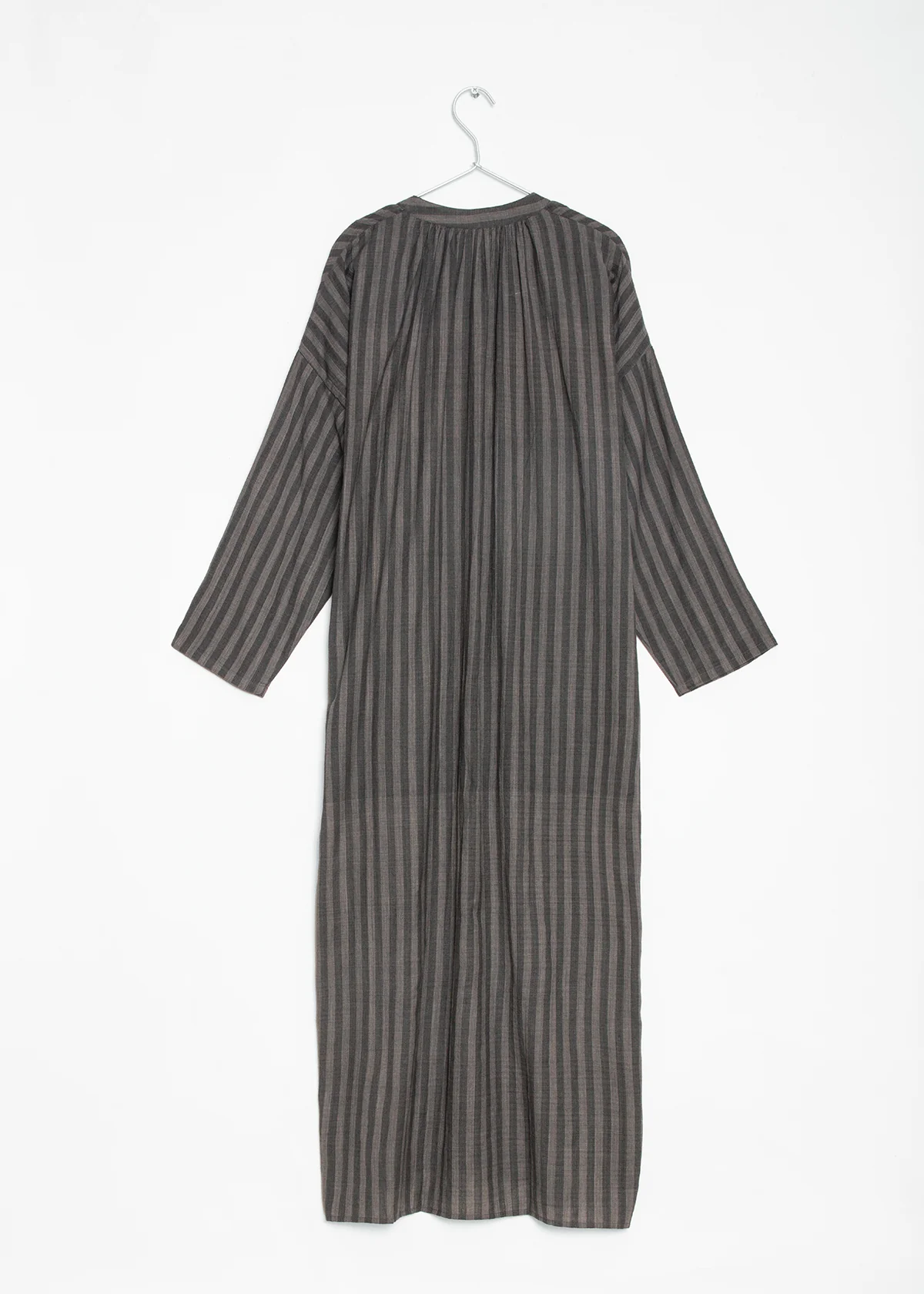 Long Caftan - Grey Stripe By Two - Image 3