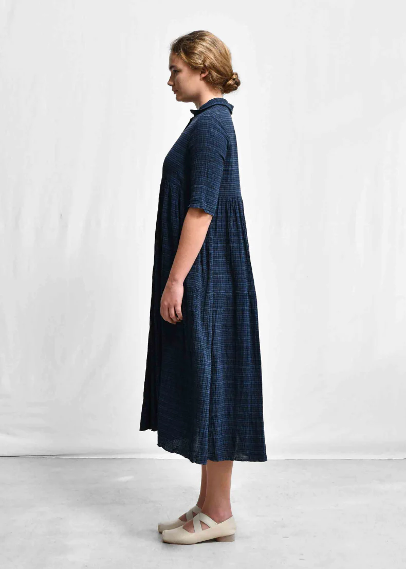 Maku Ruru Dress in Dark Indigo - Image 6