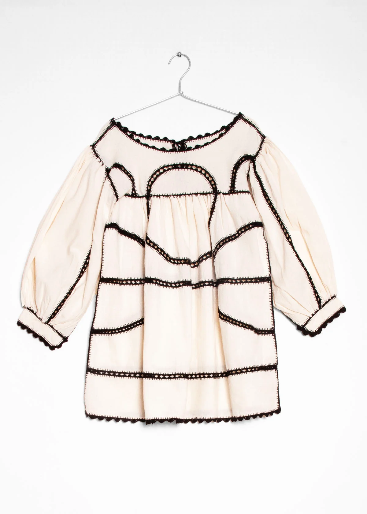 Montanita Top - Black on Natural