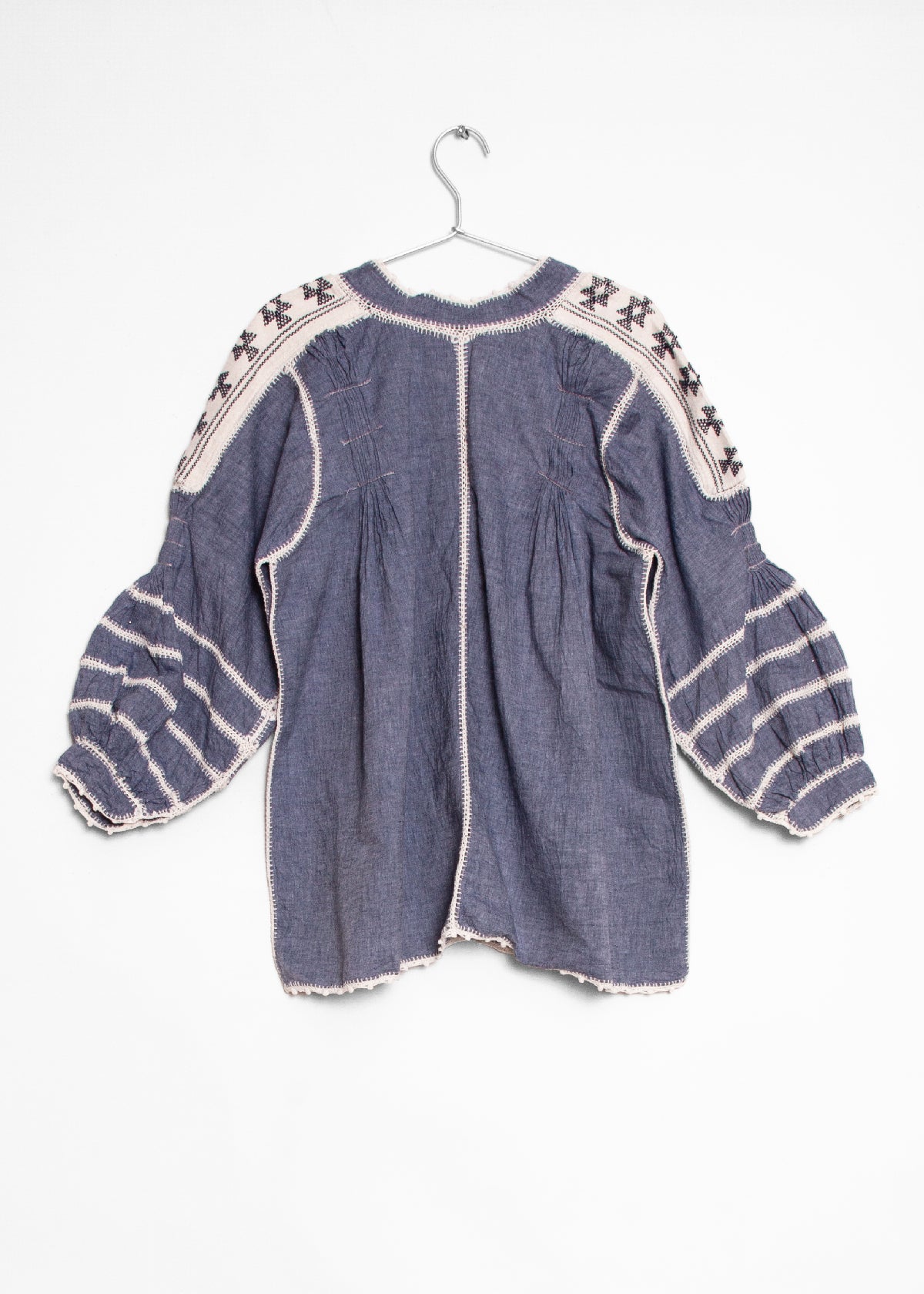 Sirena Chambray Top - Azul Marino - Image 8