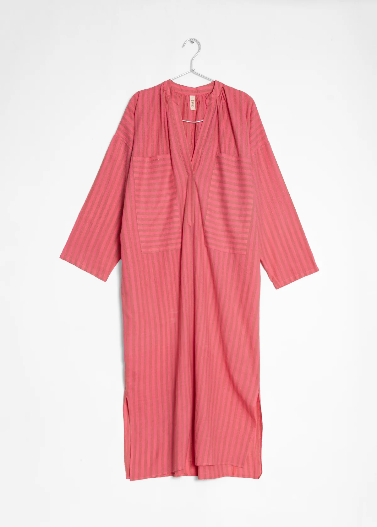 Pocket Caftan - Pink Stripe by Two - Image 6