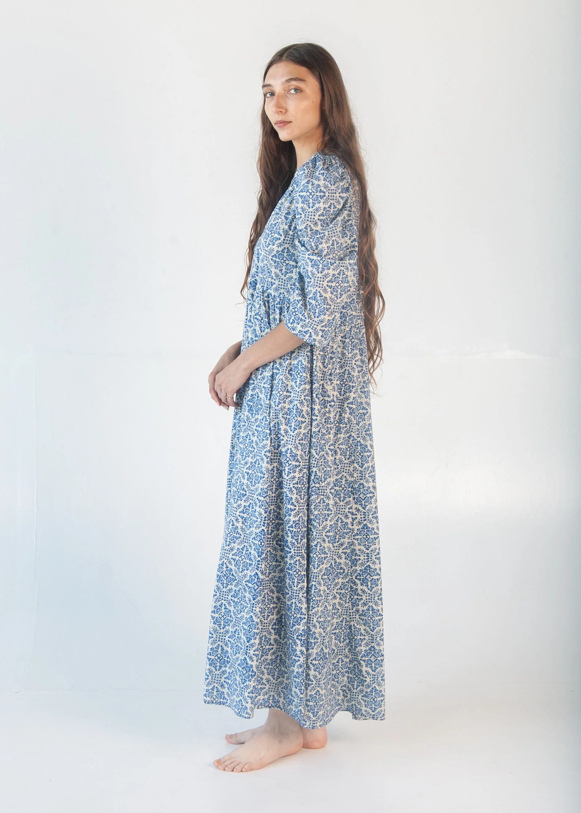 Vayu Tindora Dress - Blue - Image 5