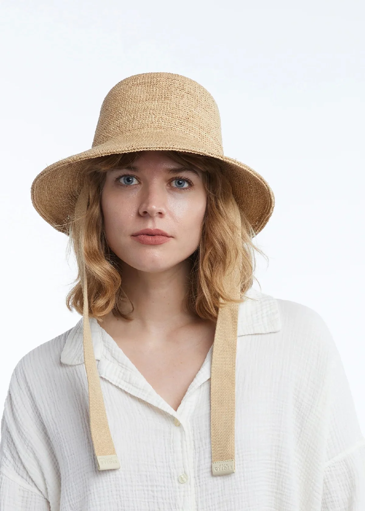 Wyeth Cassis Bucket Hat - Natural - Image 2