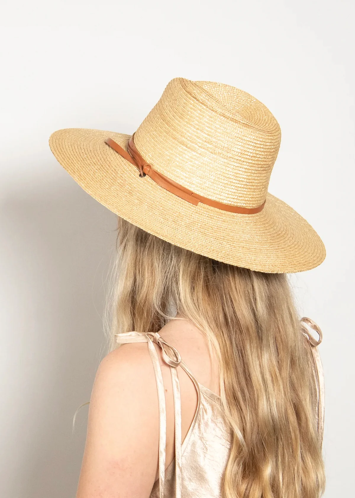 Wyeth Harley Wheat Straw Sun Hat - Natural - Image 4