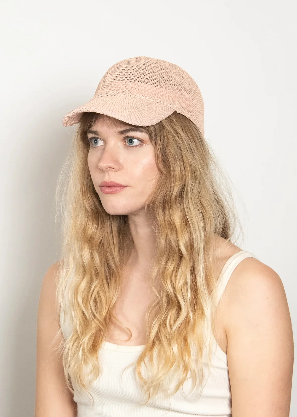 Wyeth Paula Mesh Cap - Blush Rose