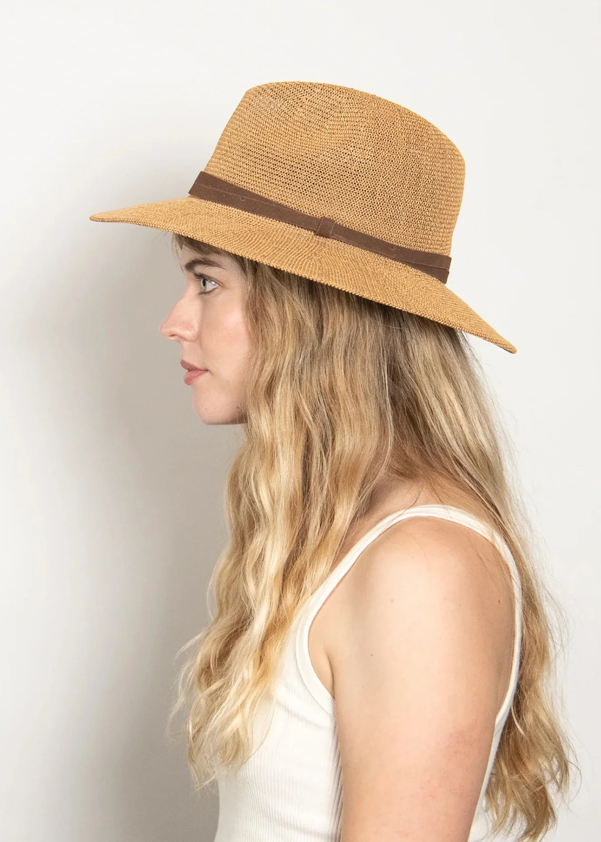 Wyeth Sedona Straw Panama - Camel - Image 3