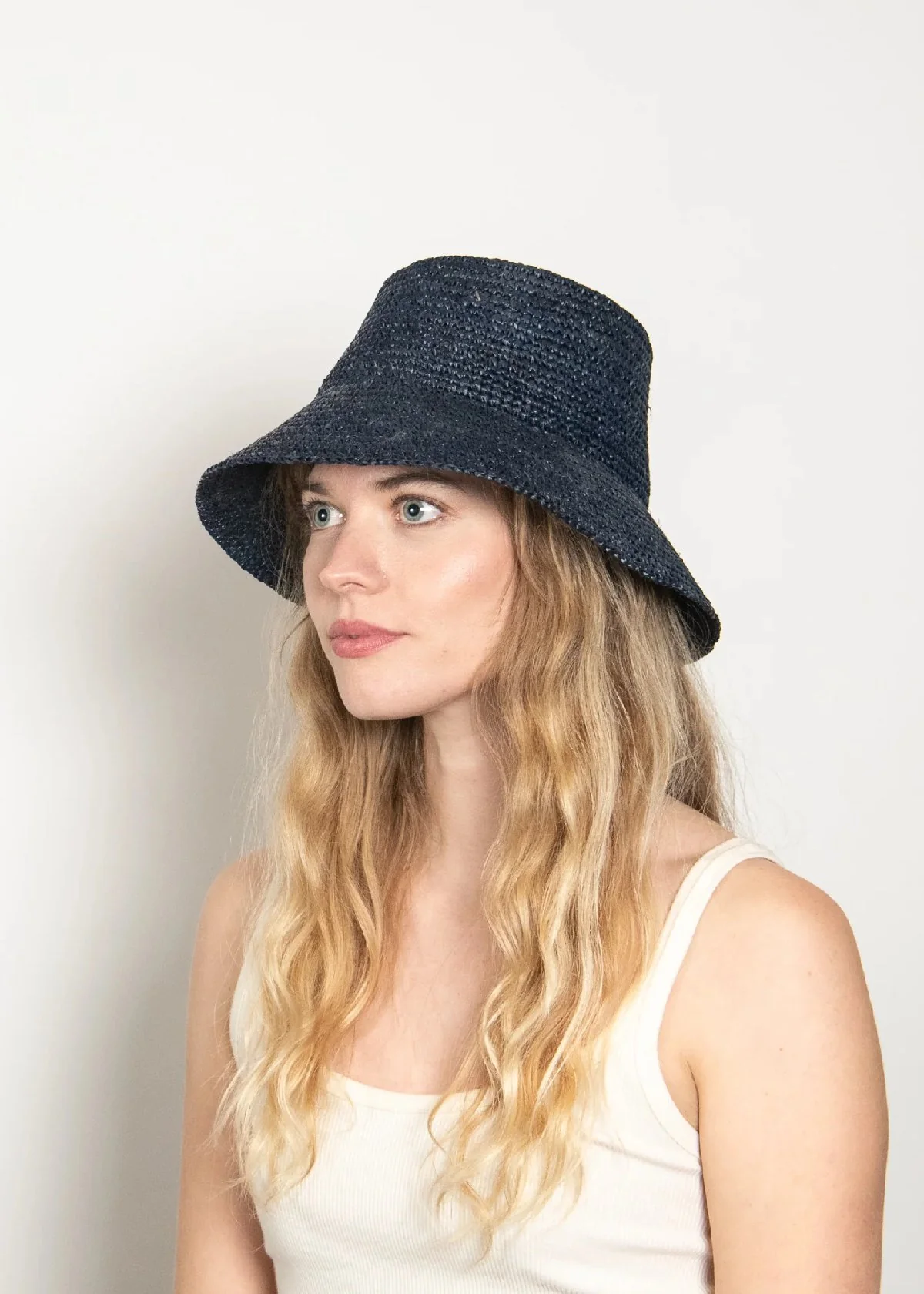 Wyeth Tali Bucket Hat - Midnight Blue - Image 4
