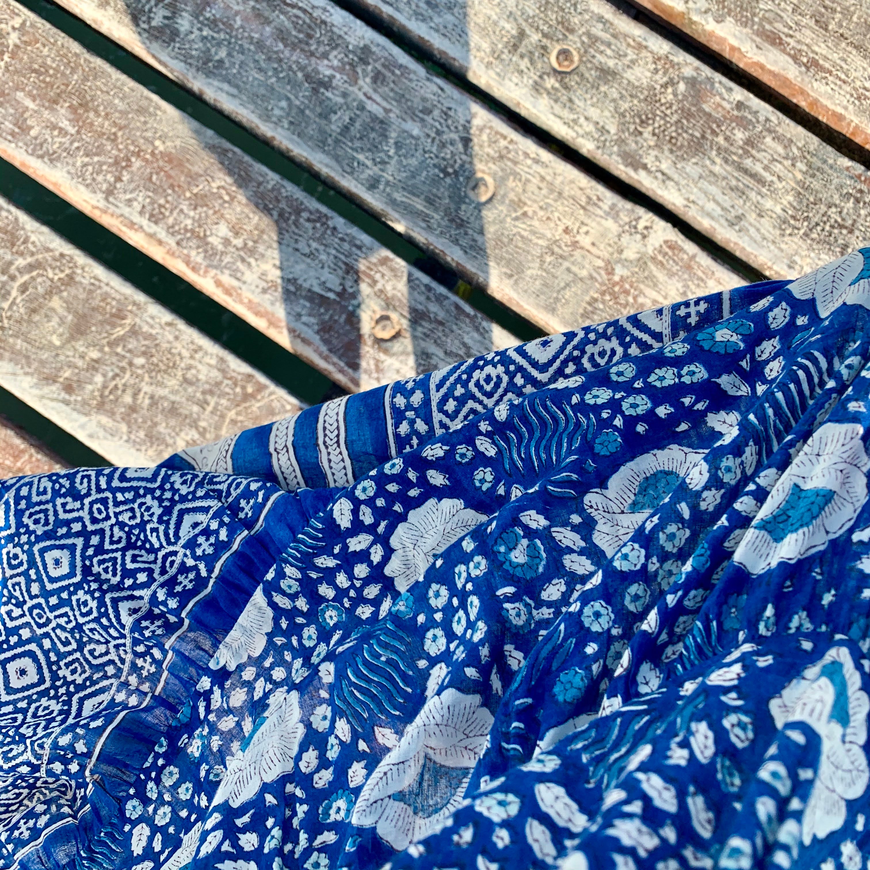 Yamini Booj Dress, Ocean - Image 7